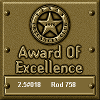 TPC Excellence Award Serial 018