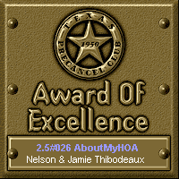 TPC Excellence Award Serial 026