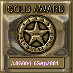 TPC Excellence Gold Award Serial 004