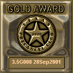 TPC Excellence Gold Award Serial 008