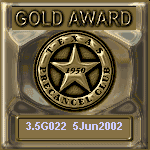 TPC Excellence Gold Award Serial 022