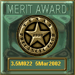 TPC Excellence Merit Award Serial 022
