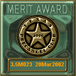 TPC Excellence Merit Award Serial 023