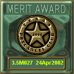 TPC Excellence Merit Award Serial 027