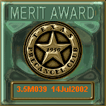 TPC Excellence Merit Award Serial 039