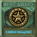 TPC Excellence Merit Award Serial 044