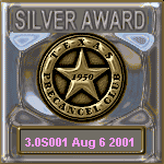 TPC Excellence Silver Award Serial 001
