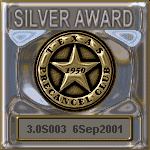 TPC Excellence Silver Award Serial 003