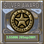 TPC Excellence Silver Award Serial 006