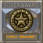 TPC Excellence Silver Award Serial 013