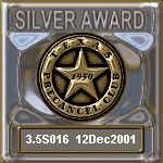 TPC Excellence Silver Award Serial 016