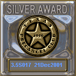 TPC Excellence Silver Award Serial 017