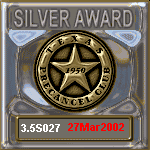 TPC Excellence Silver Award Serial 027