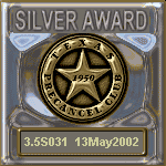 TPC Excellence Silver Award Serial 031