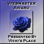 Vicki's Place Webmaster Award 150x150