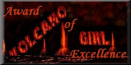 Volcano Girl Award of Excellence