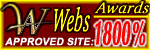 WebsAwards 1800% Approved Site Award