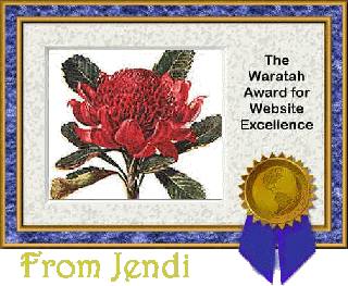 Jendi's Waratah Award