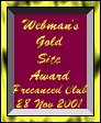 Webman's Gold Site Award