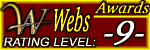 WebsAwards Rating Level 9 since 7/18/2001 150x50 webs9.gif