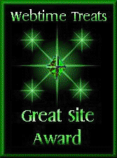Webtime Treats Award for a Great Site