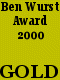 Ben Wurst Award in Gold 60x80