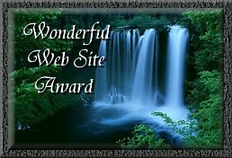 Tom & Eva Forever Wonderful Web Site Award 258x176